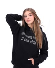 Bluza z kryształkami damska