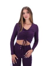 Bluzka treningowa Fairy Ripe Plum - obrazek 2