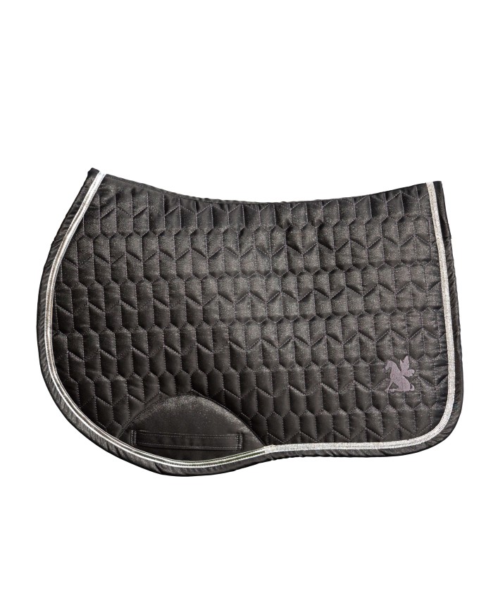 czaprak-czarny Czaprak FairyHorse Anatomic Shiny Black - obrazek 1