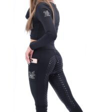 Bryczesy Fairy second skin Black - obrazek 2