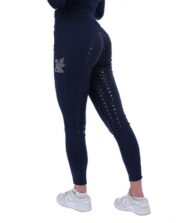 Bryczesy Fairy second skin Navy Blue - obrazek 2