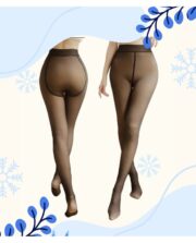 Zimowe Bryczesy (zestaw bryczesy Black + ocieplane rajstopy) - obrazek 2